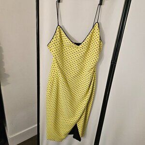 Black Halo Bowery Polka Dot Dress